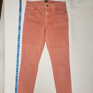 Gap pink/coral true skinny jeans